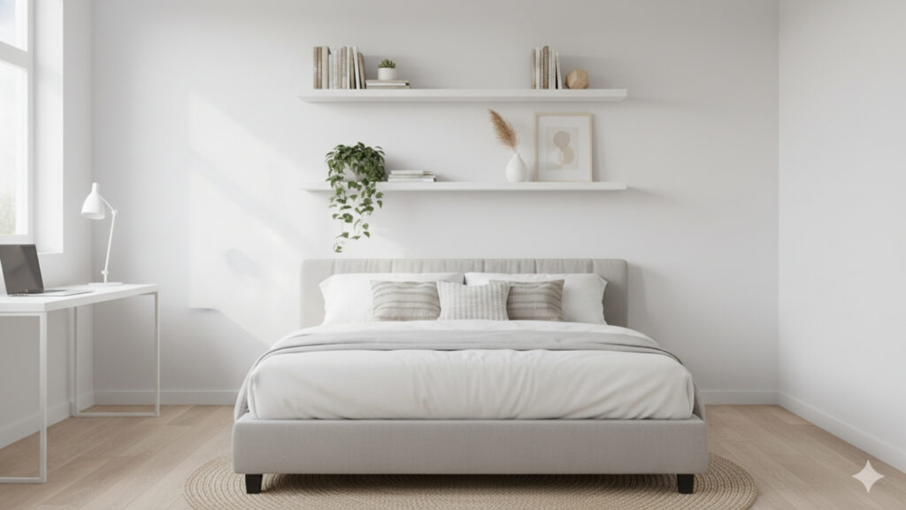 Floating Shelves Styling for Storage and Decorative Display Space