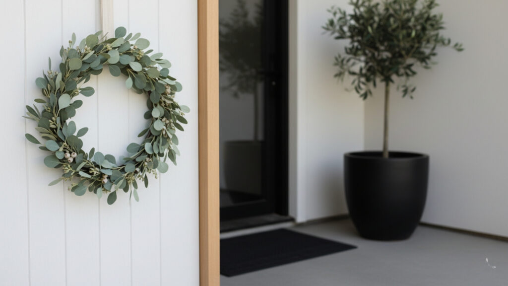 Fresh Eucalyptus Fall Wreath Ideas for Minimal Decor