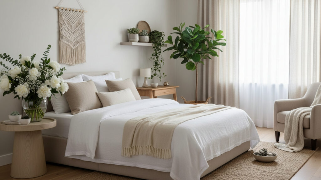 Fresh Flowers or Greenery for a Refreshing Guest Room Touch