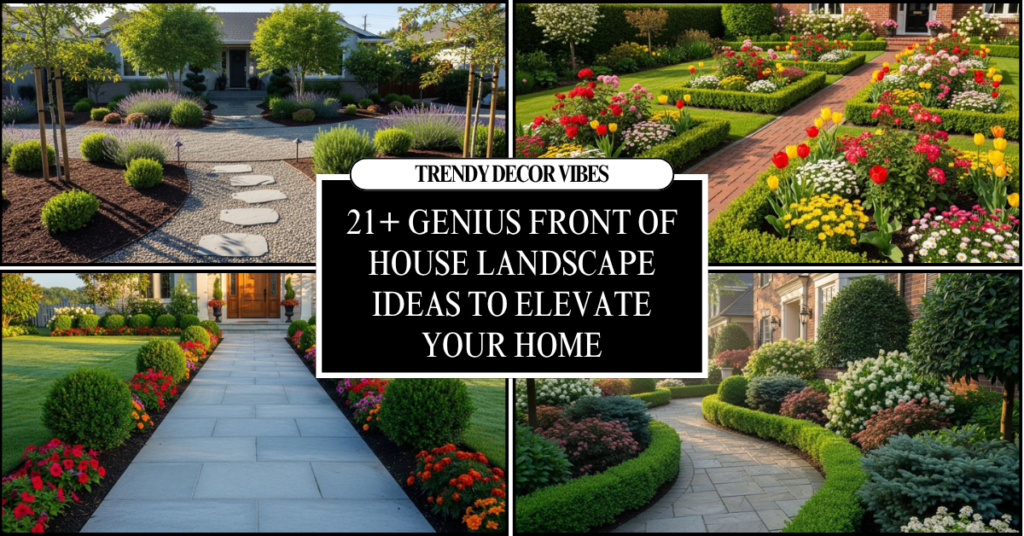 Front Of House Landscape Ideas