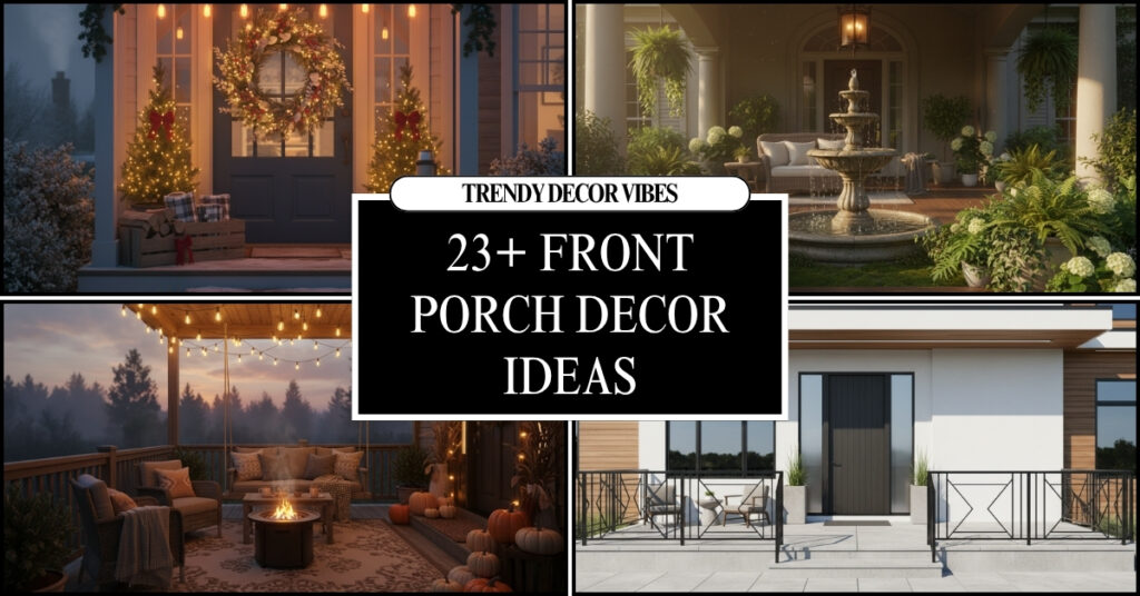Front Porch Decor Ideas