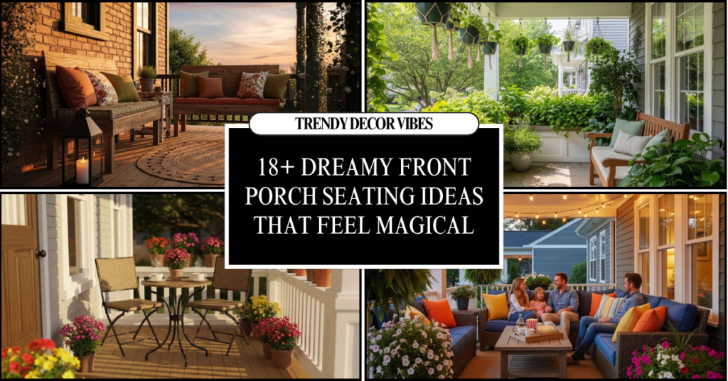 Front Porch Seating Ideas