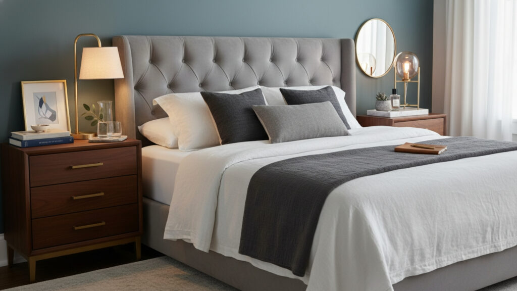 Functional Nightstand Styling for Balanced and Practical Bedroom Use