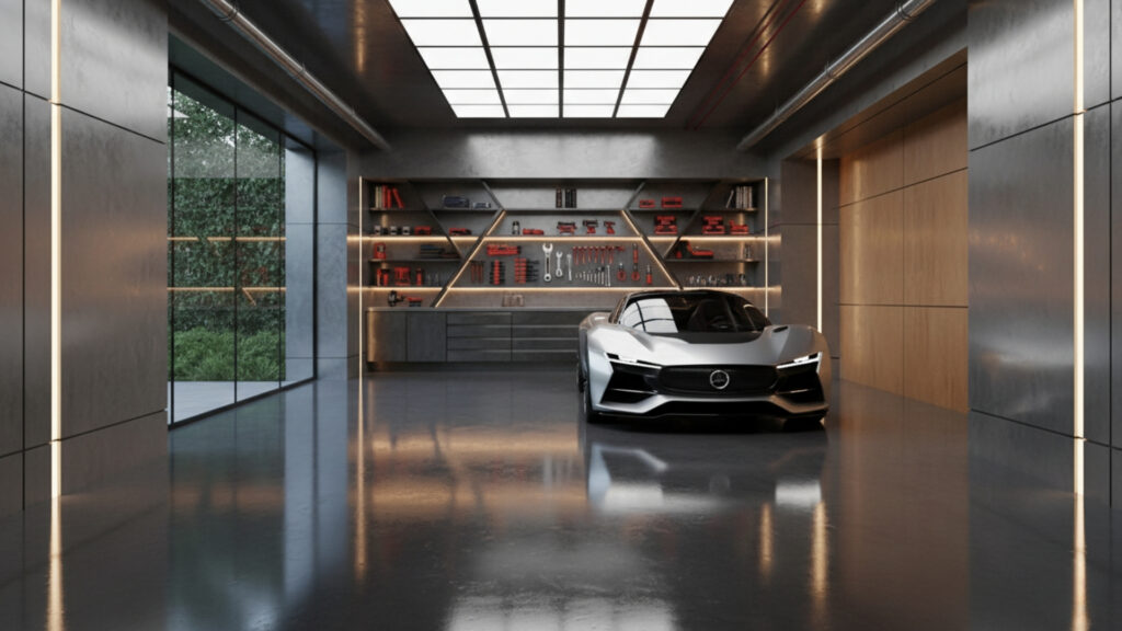 Garage Flooring Ideas for Durable Stylish and Easy Maintenance Surface