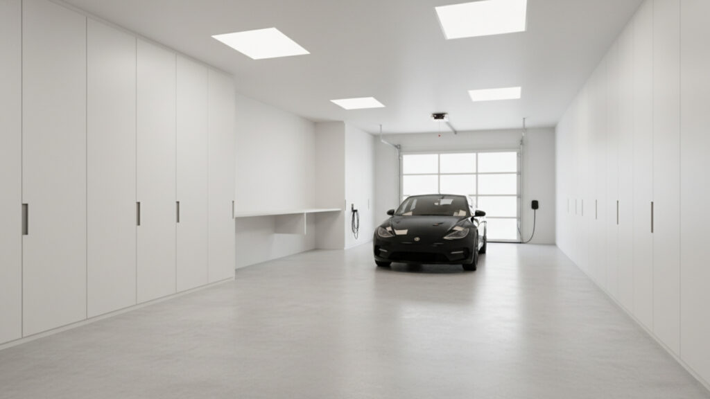 Garage Minimal Design Ideas for Clean Clutter Free and Modern Space