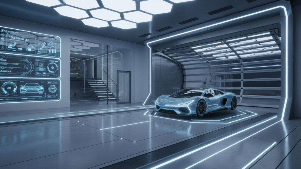 Garage Smart Technology Ideas for Modern Automated Functional Setup