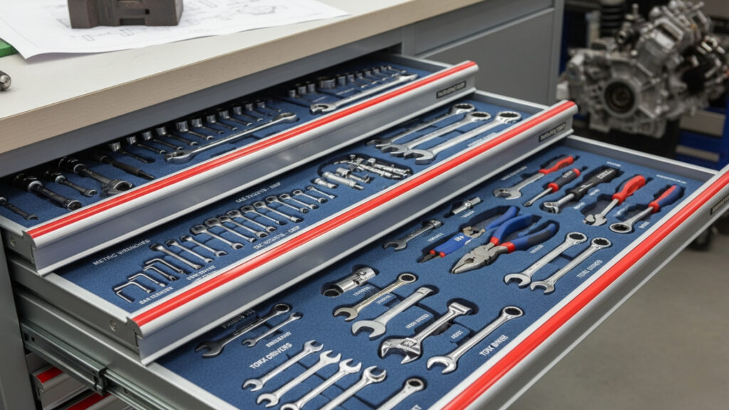 Garage Tool Drawer Organization for Neat and Efficient Storage