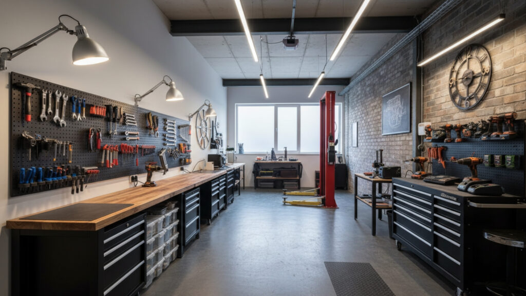 Garage Workshop Design Ideas for Creative DIY Functional Space Setup