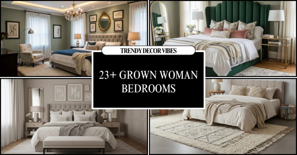Grown Woman Bedrooms