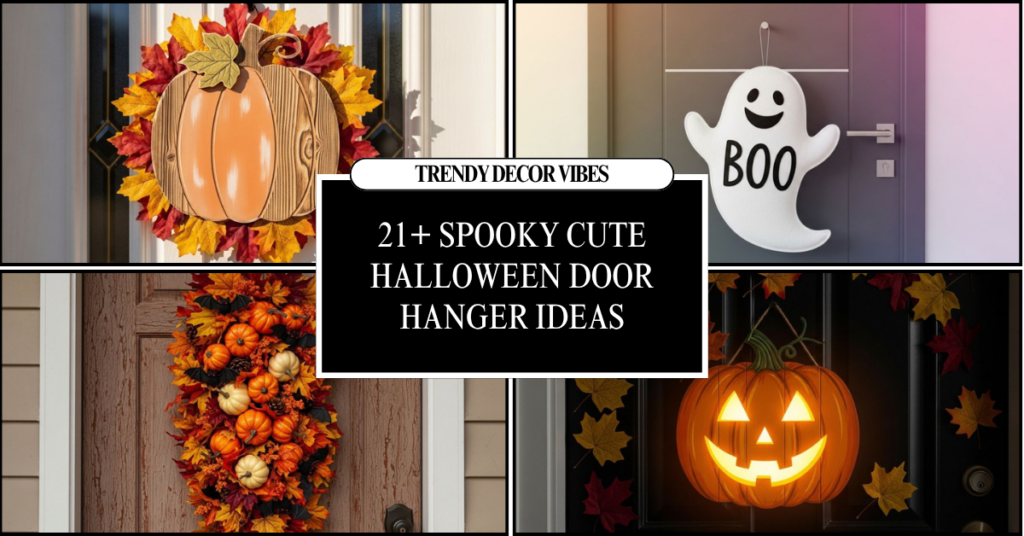 Halloween Door Hanger Ideas
