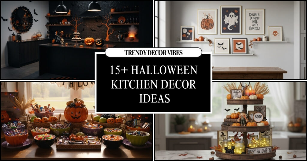 Halloween Kitchen Decor Ideas Spooky and Stylish Designs