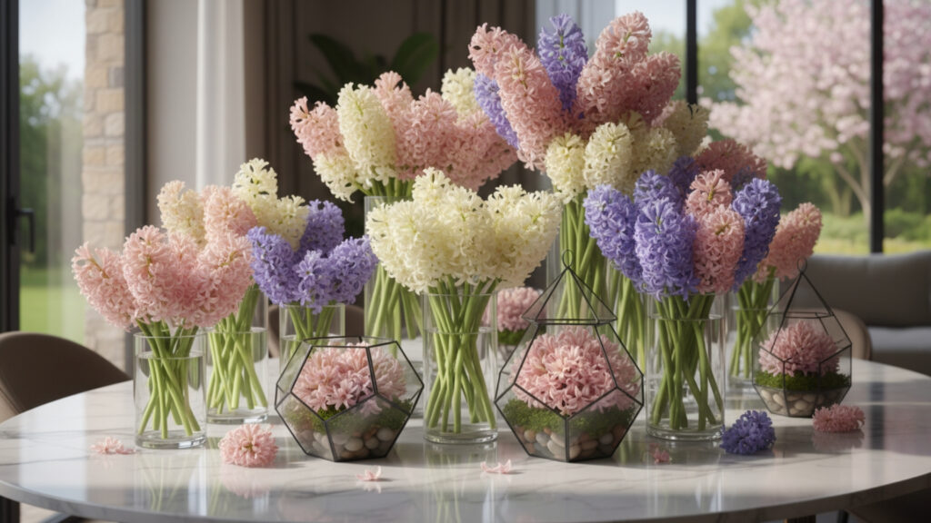 Hyacinth Displays for Fragrant Spring Focal Points