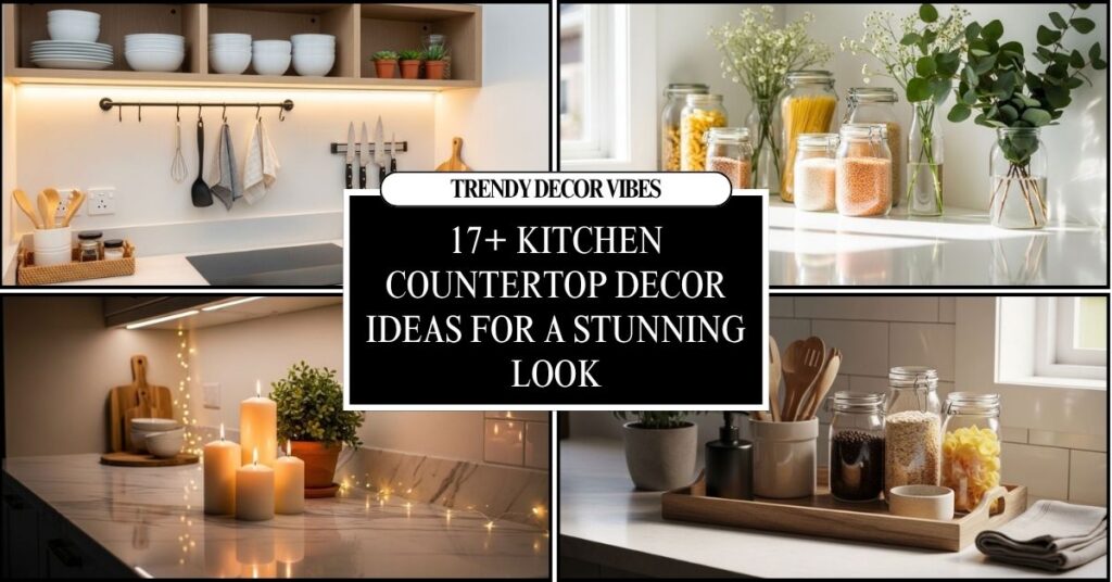Kitchen Countertop Decor Ideas