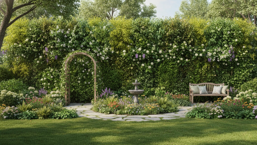 Living Plant Privacy Fences for Natural Screening