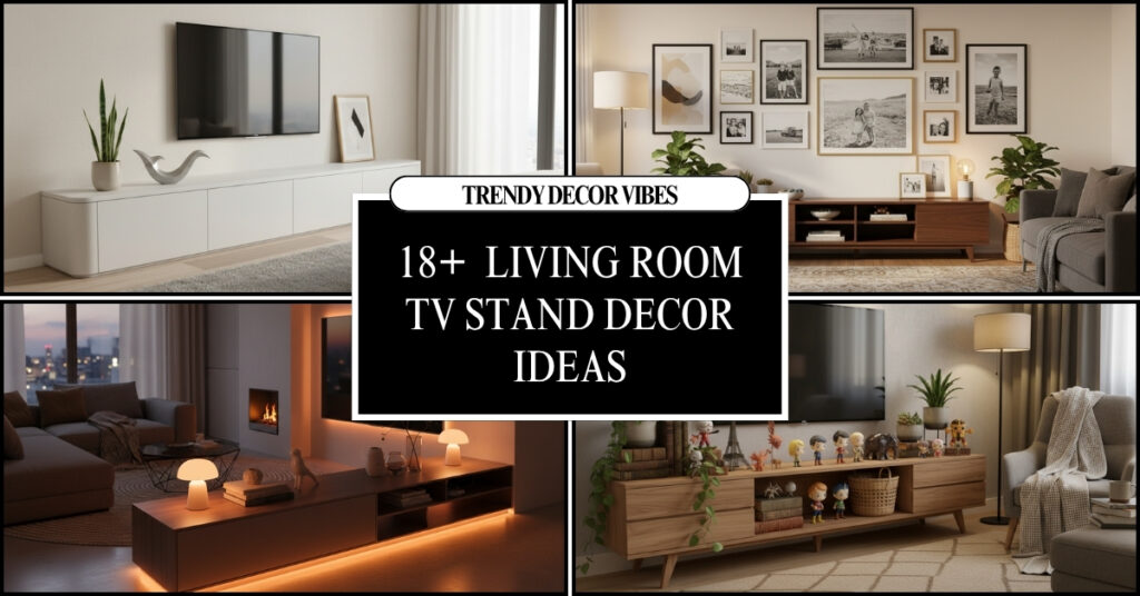Living Room TV Stand Decor Ideas: Stylish Ways to Upgrade Your Space