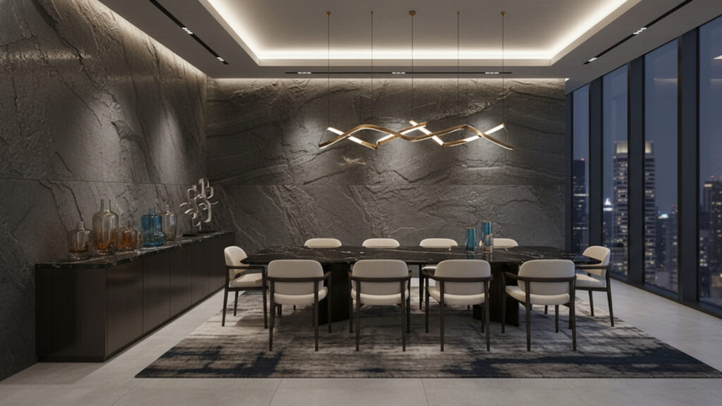 Luxury Dining Room Accent Wall Ideas for Bold Interior Statement