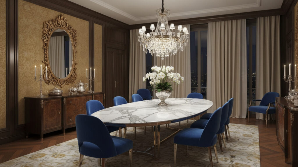 Luxury Dining Room Decor Ideas for Elegant High-End Interiors