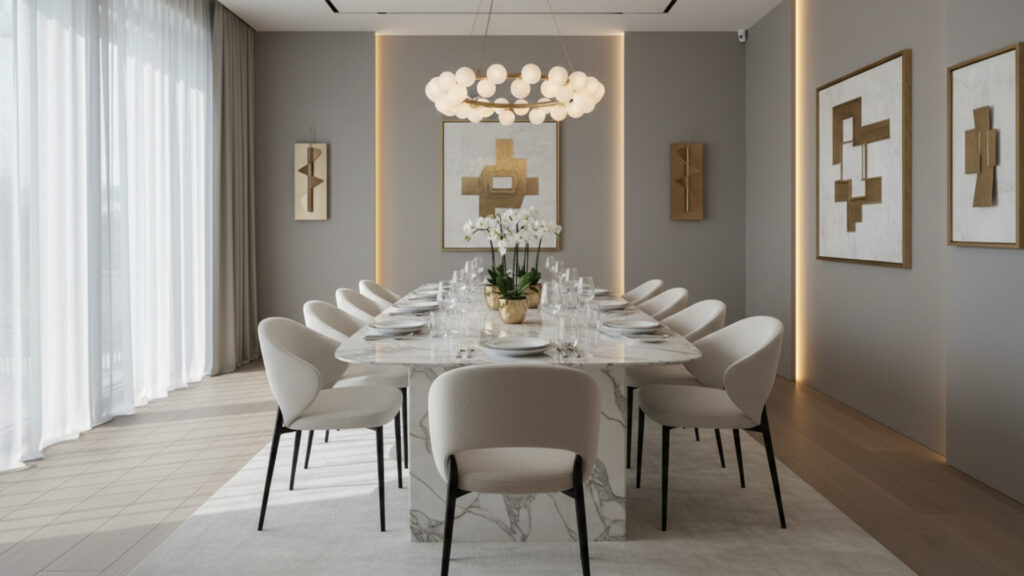 Marble Dining Table Ideas for Premium and Sophisticated Dining Style