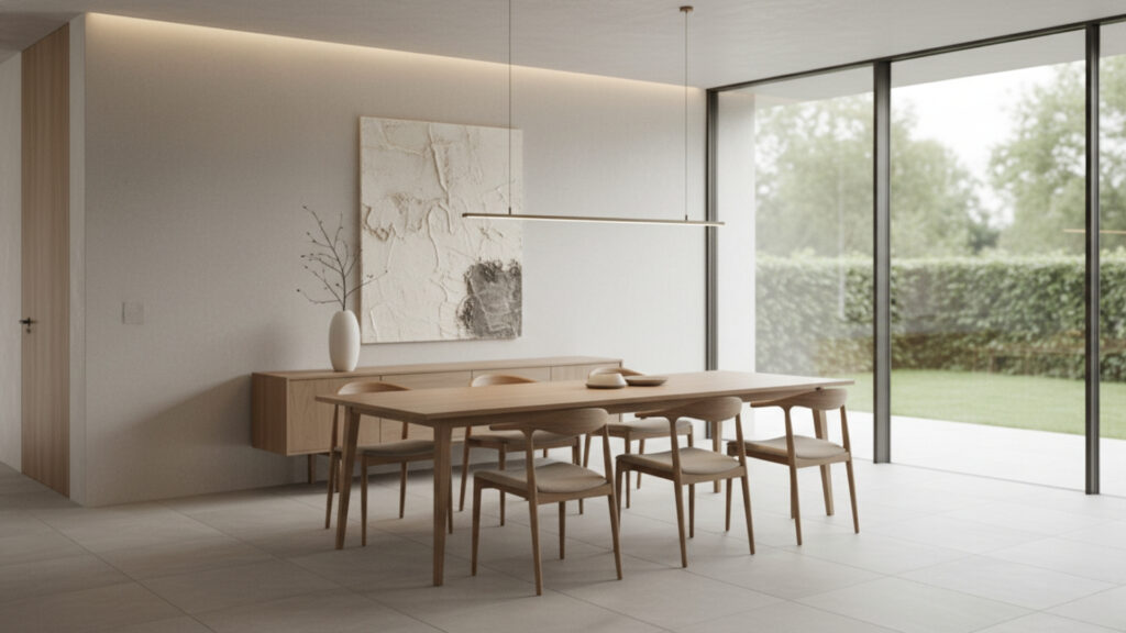 Minimalist Dining Room Decor Ideas for Clean Sophisticated Simplicity