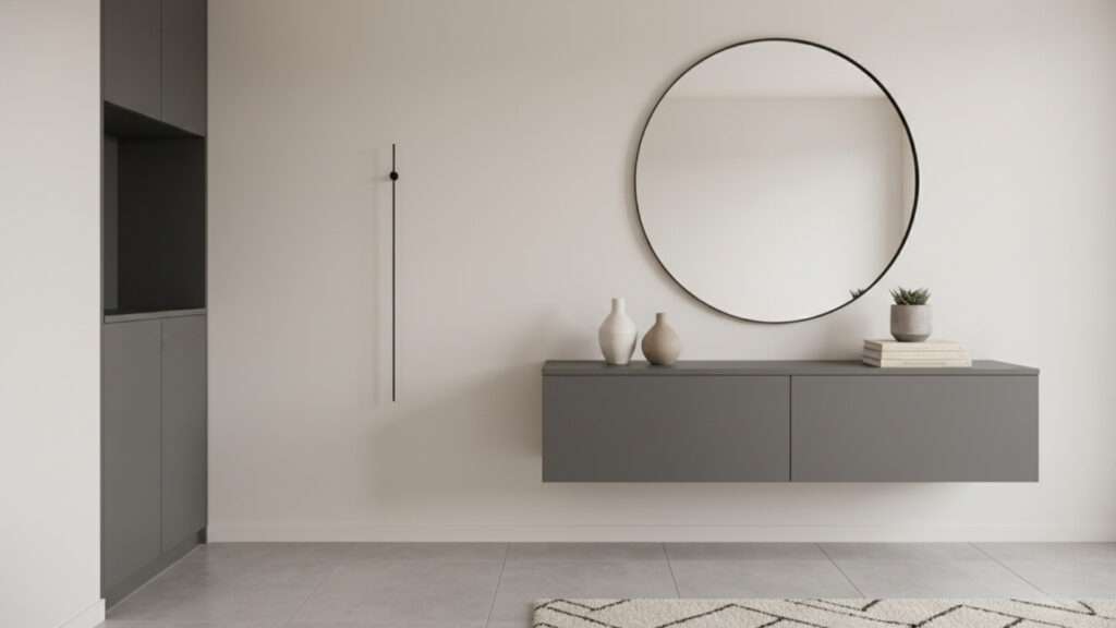 Minimalist Entryway Table Decor Ideas for Clean Elegant Simplicity