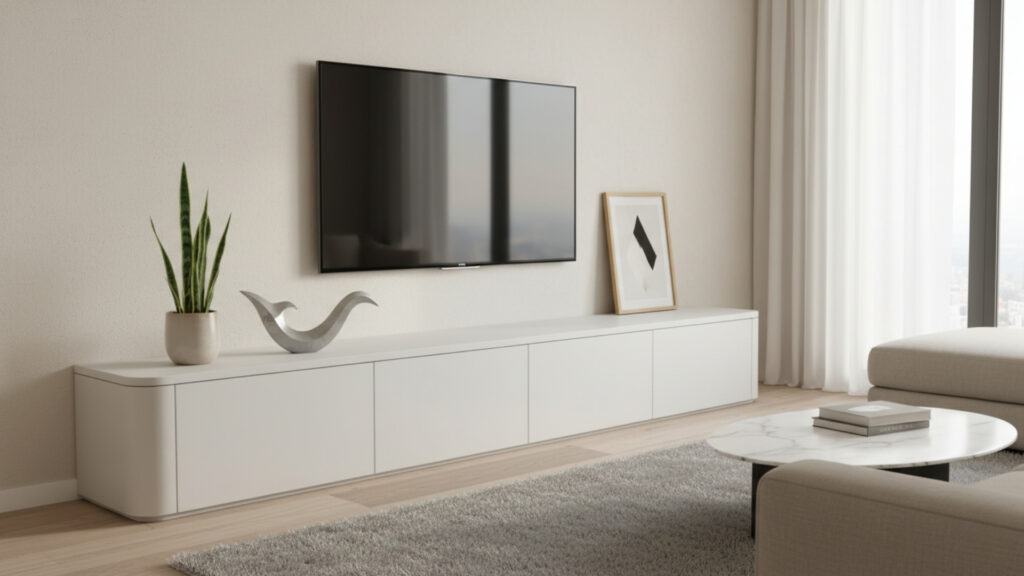 Minimalist TV Stand Decor for a Sleek, Modern Look