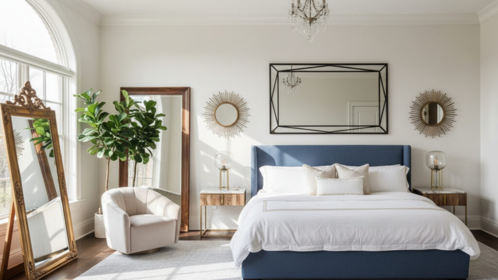 Mirror Placement Ideas to Enhance Light and Space in Bedrooms
