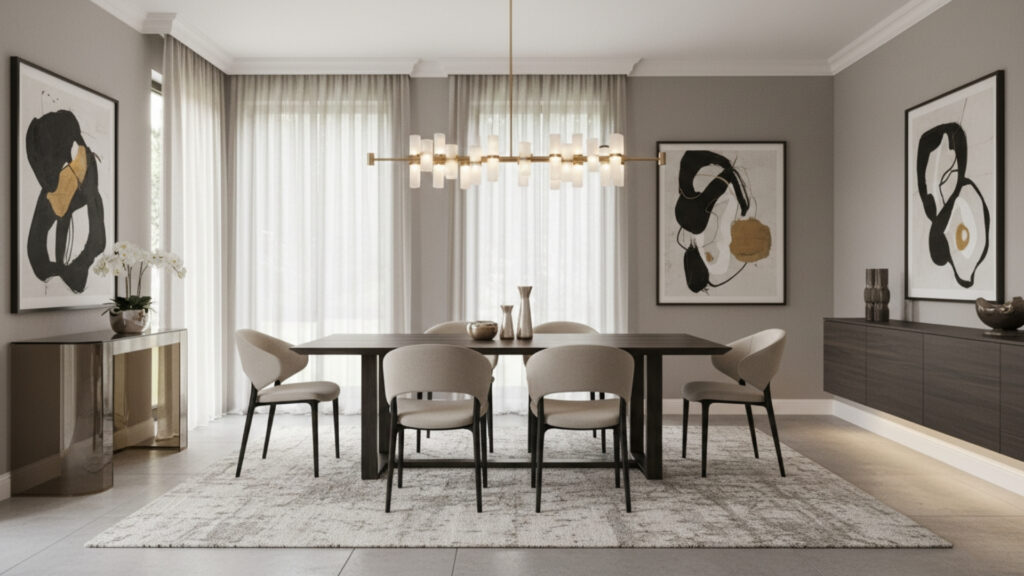 Modern Dining Room Decor Ideas for Sleek Contemporary Elegance