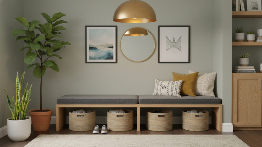 Mudroom Bench Decor Ideas for Personalized Stylish Entryway Design