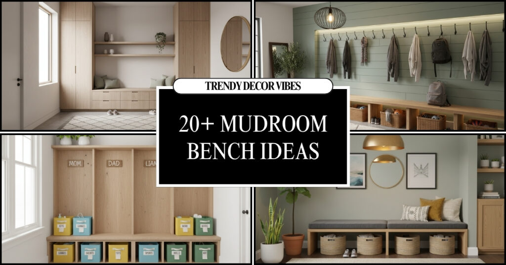 Mudroom Bench Ideas