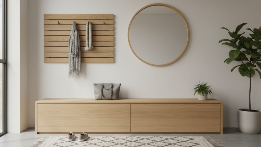 Mudroom Bench with Drawers Ideas for Hidden Organized Storage