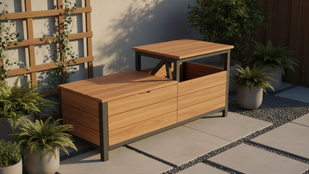 Multi-Functional Furniture for Smart Small Backyard Usage