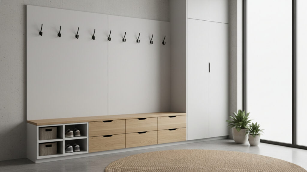 Multi Functional Mudroom Bench Ideas for Maximum Space Utility