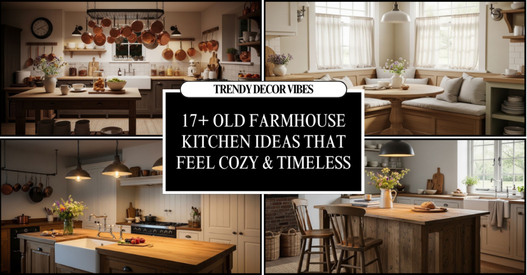 Old Farmhouse Kitchen Ideas