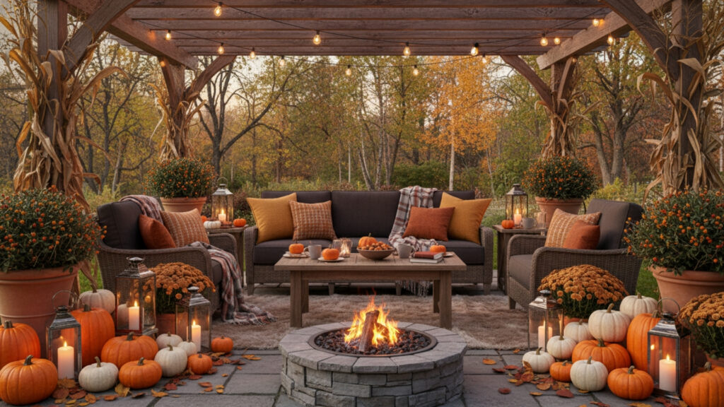 Outdoor Fall Decor Ideas for Patios and Porches Cozy Appeal