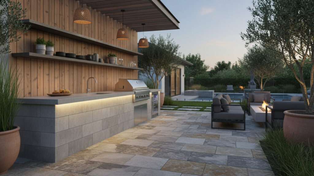 Outdoor Flooring Options for Safe and Stylish Kitchen Foundation