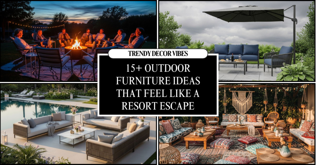 Outdoor Furniture Ideas