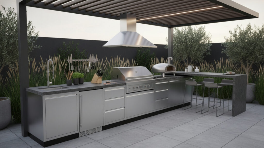 Outdoor Refrigerator Ideas for Easy Access to Food and Drinks