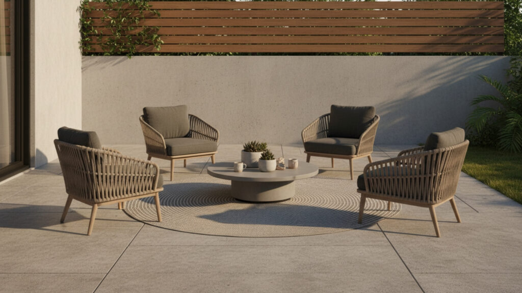 Patio Chair Arrangement for Stylish and Functional Backyard Seating