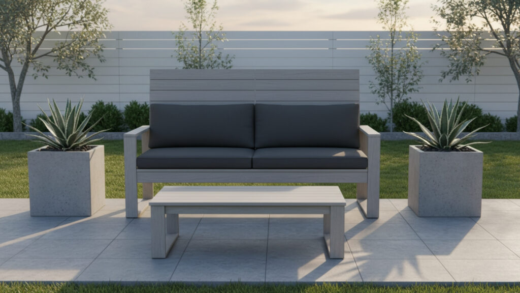 patio storage bench decor for smart and functional seating solution