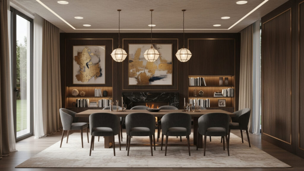 Pendant Lighting Fixtures for Elegant Dining Table Illumination