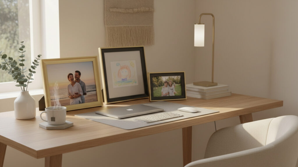 Personalized Photo Frames for a Motivating Workspace