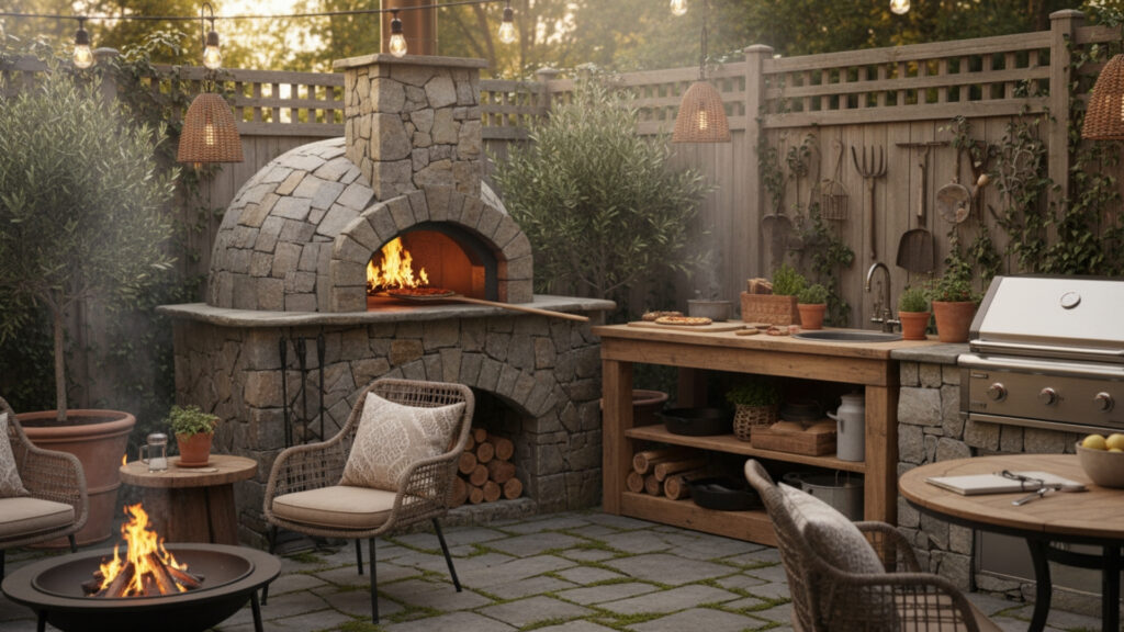 Pizza Oven Setup for an Authentic Outdoor Cooking Experience Style
