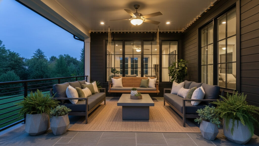 Porch Ceiling Fan Light Combo Ideas for Comfort and Illumination