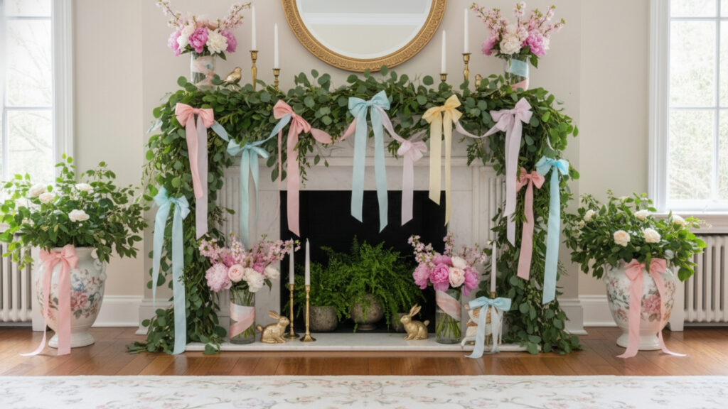 Ribbon and Bow Accents for Festive Flair