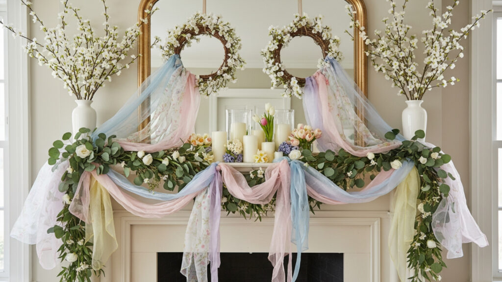 Ribbon and Fabric Drapes for Flow and Softness