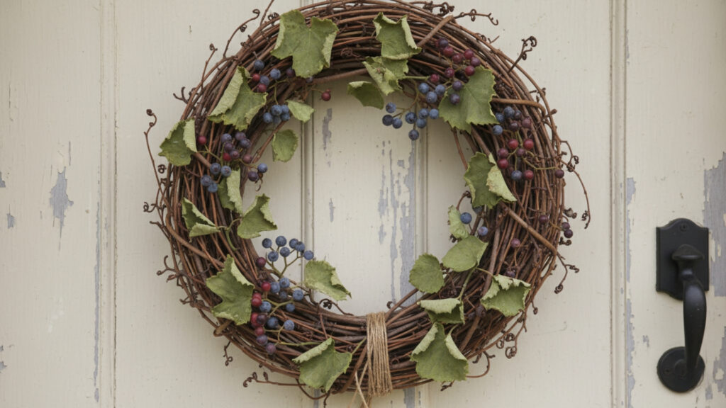 Rustic Grapevine Wreath Ideas for Cozy Fall Home Decor
