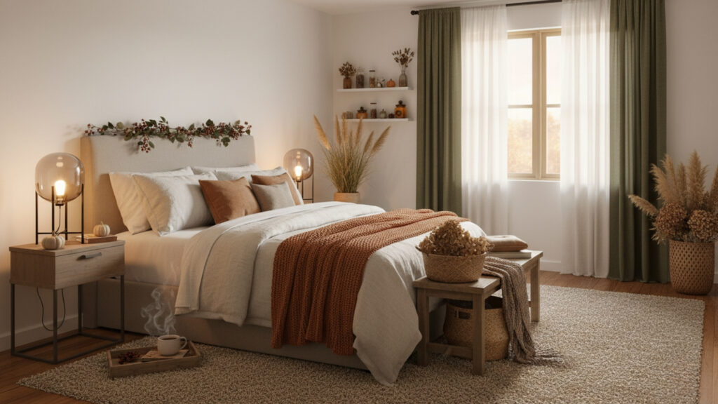 Seasonal Decor Updates for a Fresh and Inviting Guest Room