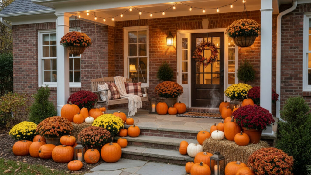 Seasonal Front Porch Decor for Year-Round Stylish Entrance Look