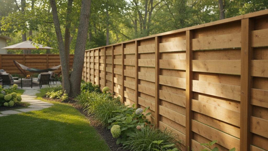 Shadowbox Fences for Versatile Privacy and Airflow
