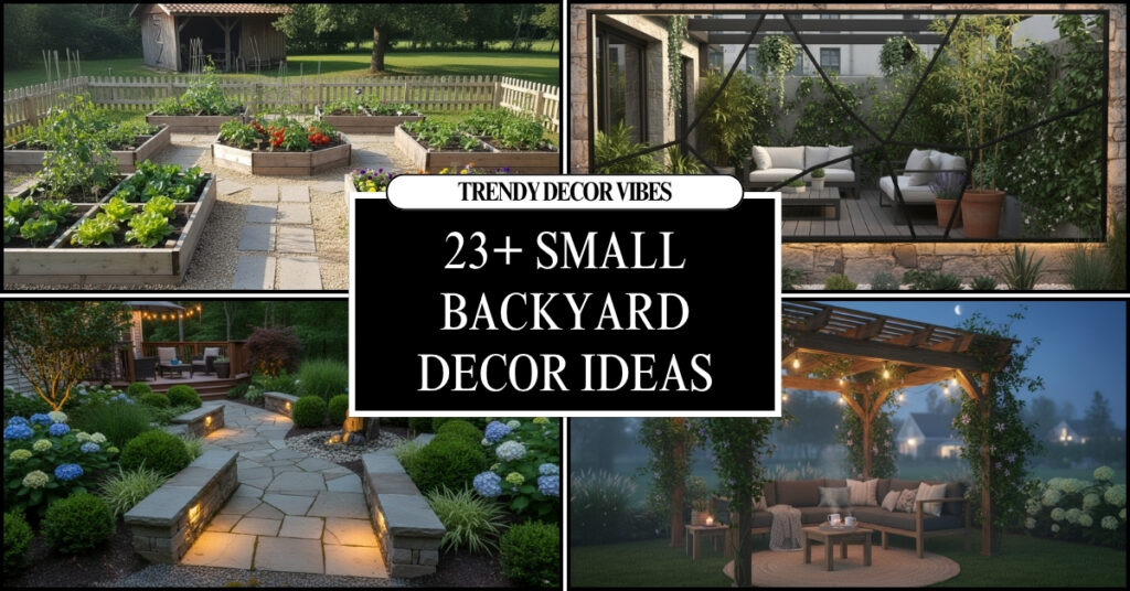 Small Backyard Decor Ideas
